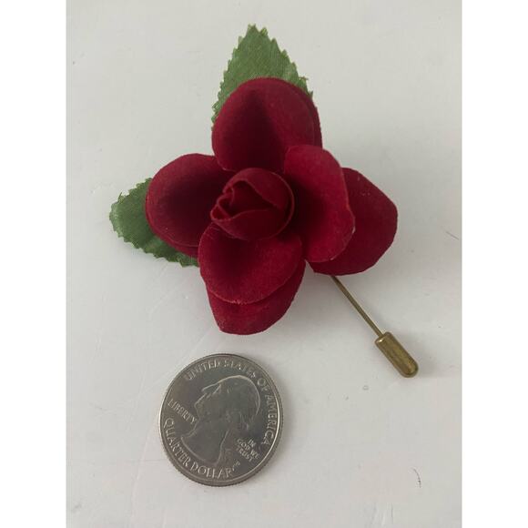 Rose stick pin - Picture 3 of 3